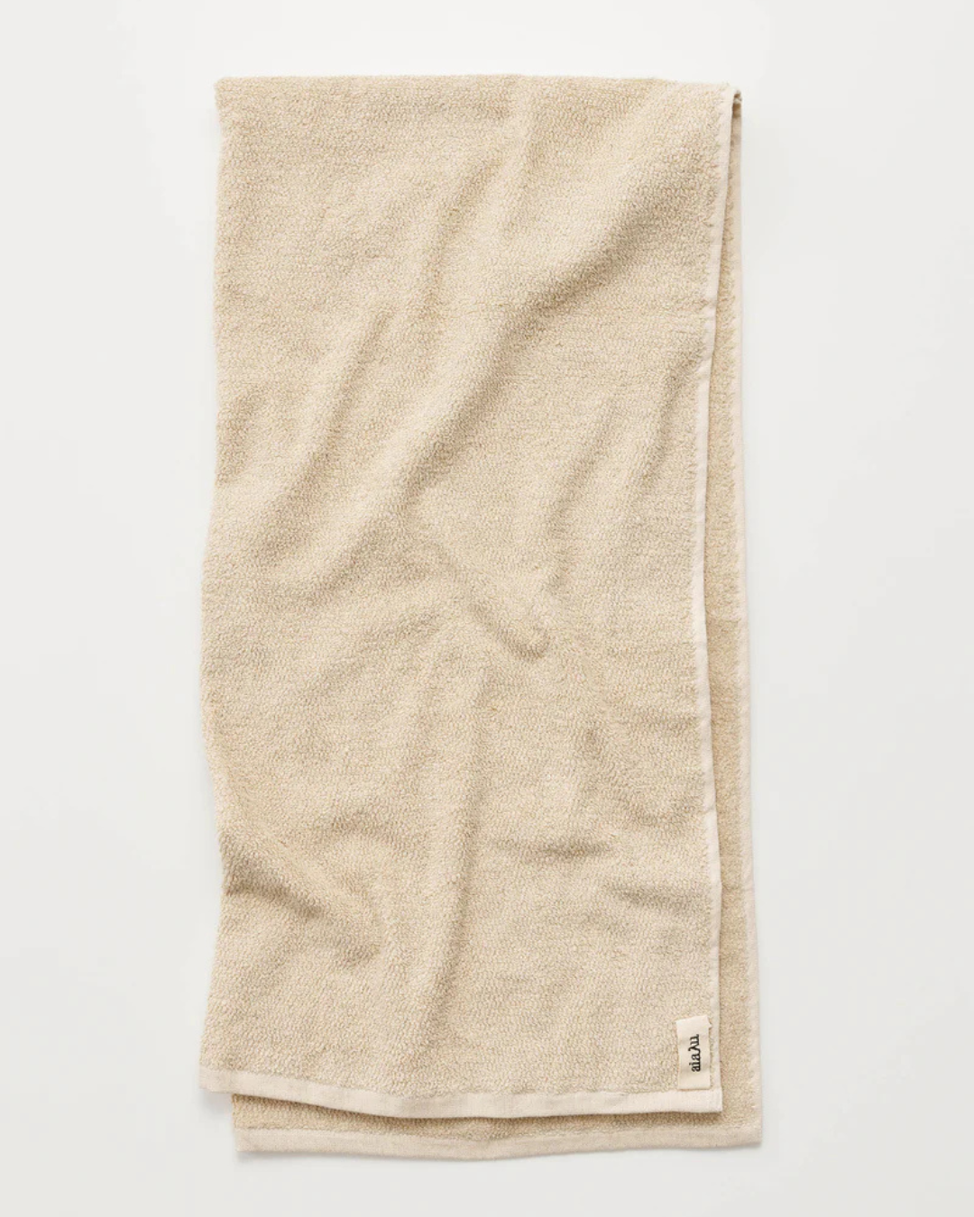 Linen bath towel