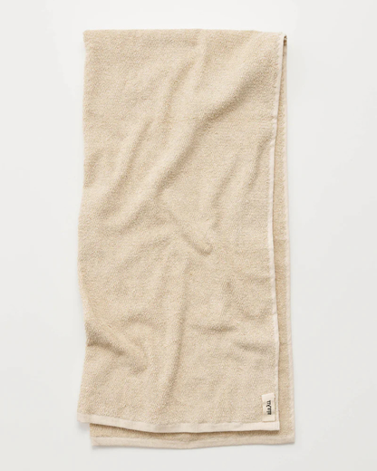 Linen bath towel