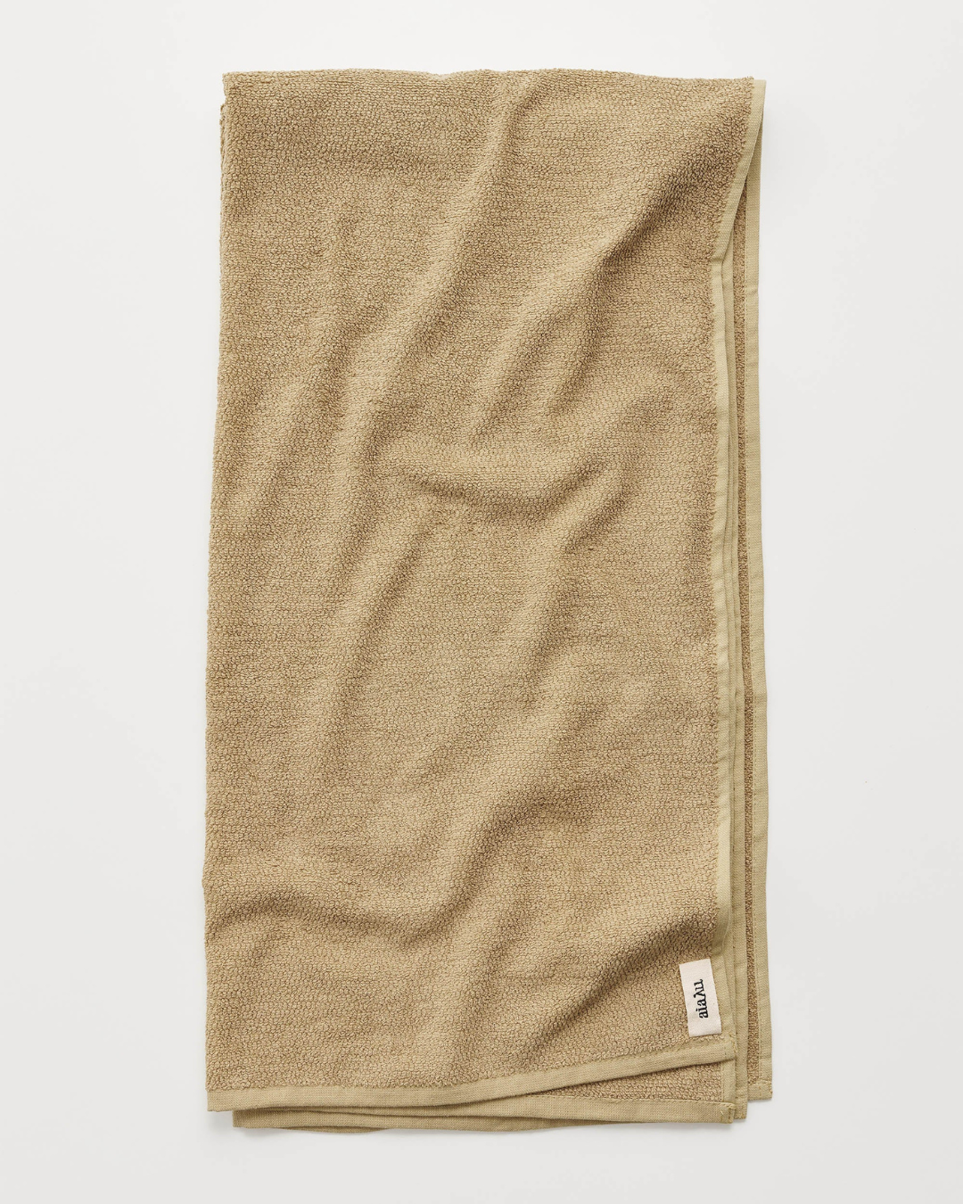 Linen bath towel