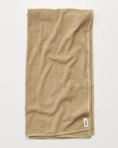 Linen bath towel