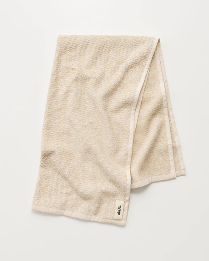 Linen bath towel